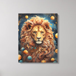 Toile Zodiac Leo