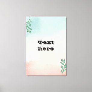 Toile Zone de texte