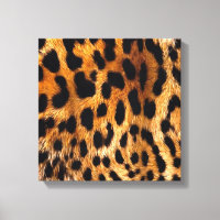 Zones léopard Brown noir Animal sauvage Art