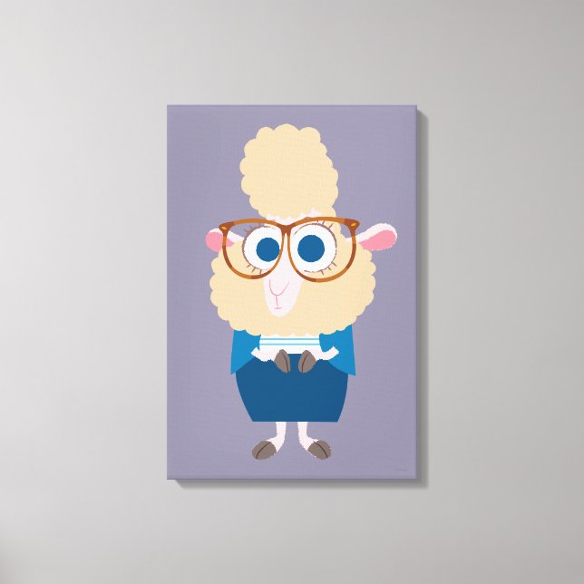 Toile Zootopia | Maire adjoint Bellwether (Recto)