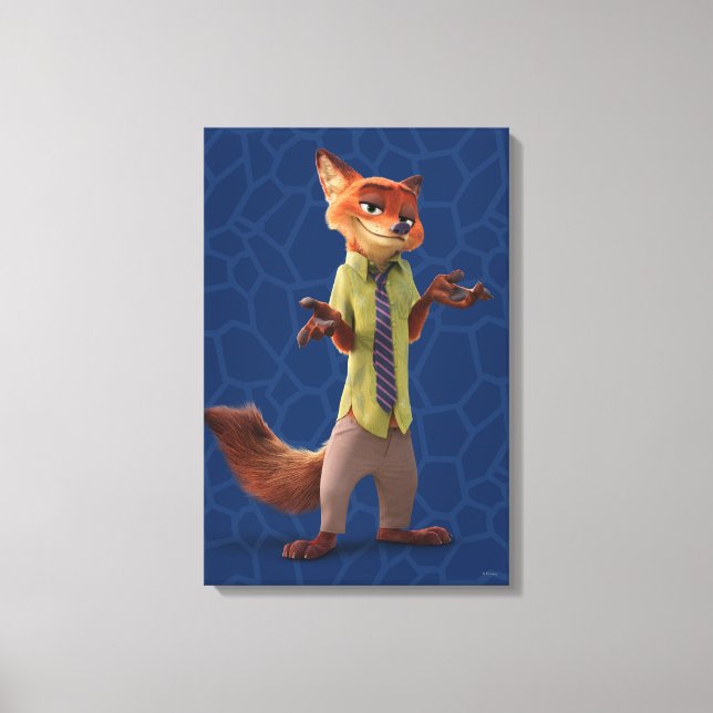 Toile Zootopia | Nick Wilde (Recto)
