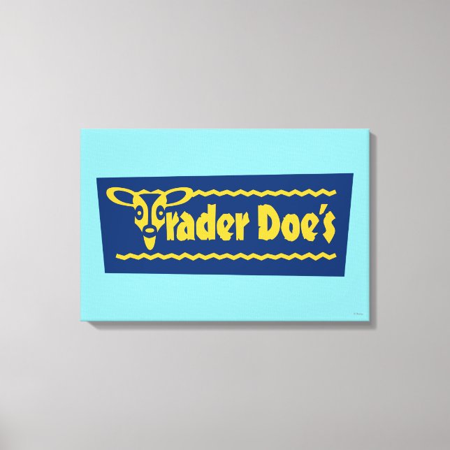 Toile Zootopia | Trader Doe's (Recto)