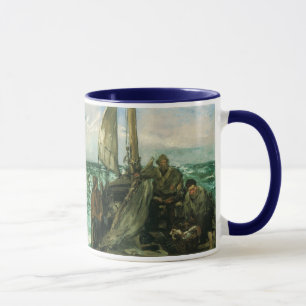 Toilers of the Sea by Edouard Manet, Vintage Art Mug