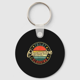Toilet Clogging Chamon Keychain