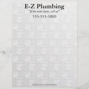 Toilet Letterhead