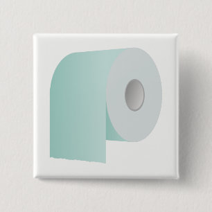 Toilet Paper 2 Inch Square Button