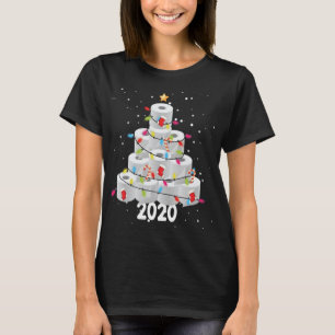 Toilet Paper Christmas Tree Ugly Christmas Family  T-Shirt