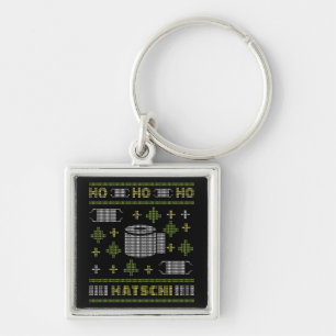 Toilet Paper - Christmas Ugly Sweater Keychain