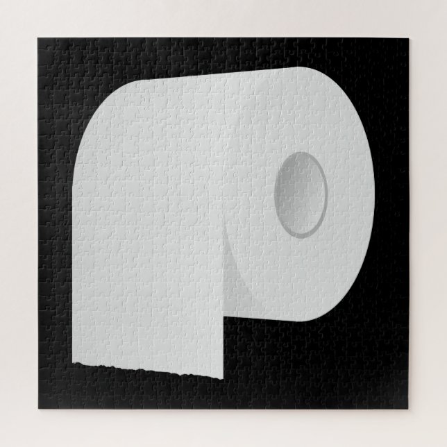 Toilet Paper Jigsaw Puzzle (Vertical)