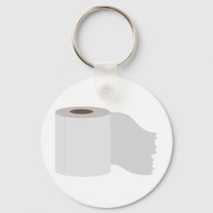 Toilet Paper Keychain
