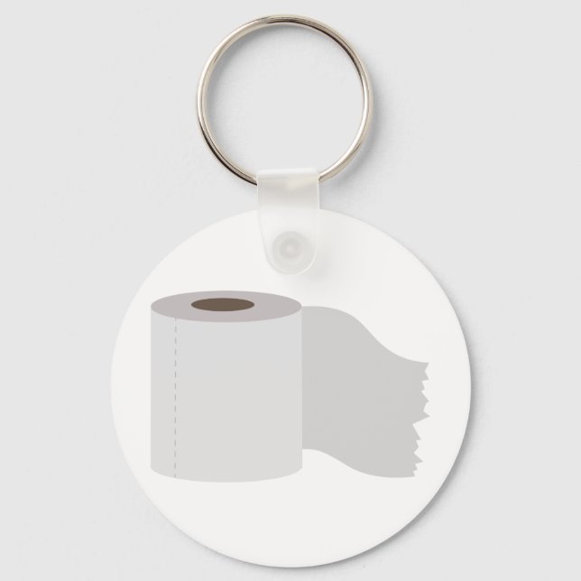 Toilet Paper Keychain (Front)