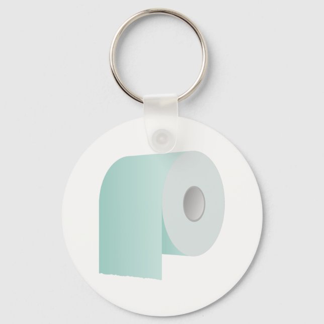 Toilet Paper Keychain (Front)