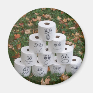 Toilet Paper Pyramid Magnet