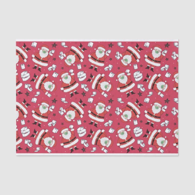 Toilet Paper Santa Tissue Paper (Front)