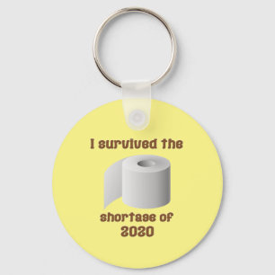 Toilet Paper Shortage Keychain