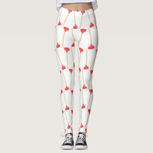 Toilet Plunger Leggings
