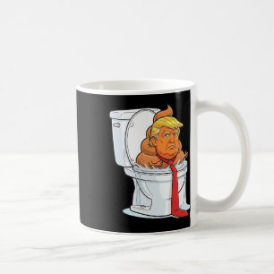 Toilet Poop Trump  Coffee Mug