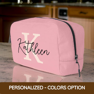 Toilette Trousse de Maquillage Personnalisée avec Initiales