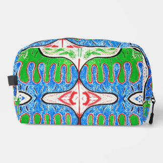 Toilette Trousse de voyage "Géométrie organique"