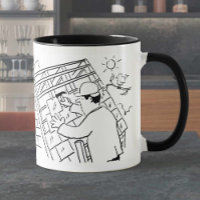 Toit ou tasse de dessin