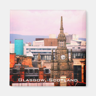 Toits de Glasgow, Ecosse, aimant frigo