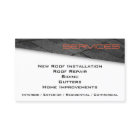 Toiture Carte de visite professionnel Orange