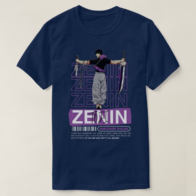 Toji The one who left it All behind T-Shirt (Design Front)