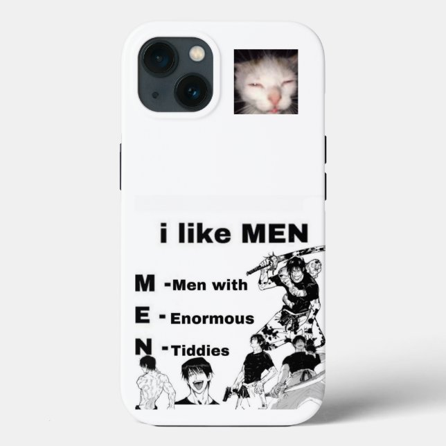 Toji Vibes: Meme Phone Case (Back)