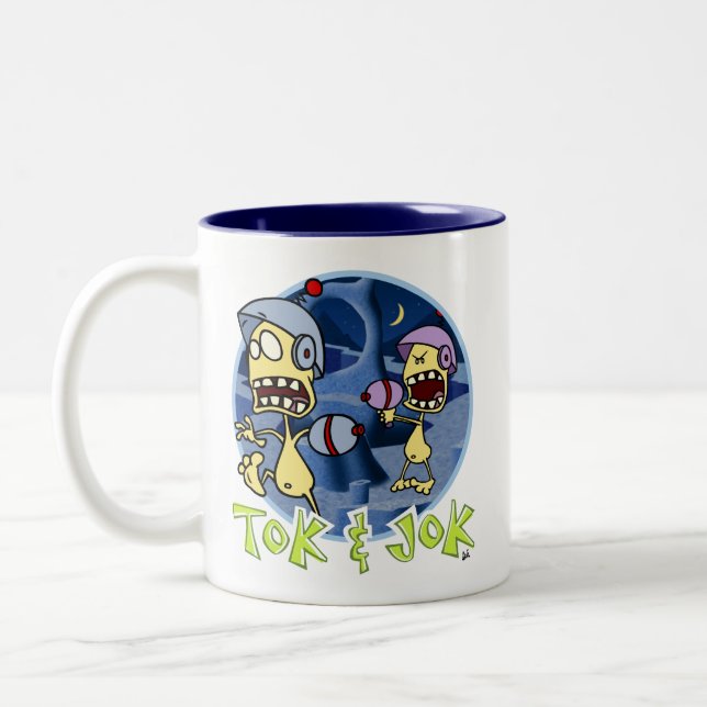 Tok & Jok Mug (Left)