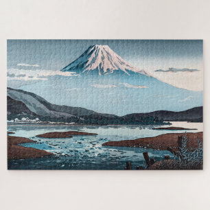 Tokaido Fujikawa by Tsuchiya Koitsu Jigsaw Puzzle