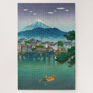 Tokaido Numazu Harbour by Tsuchiya Koitsu Jigsaw Puzzle