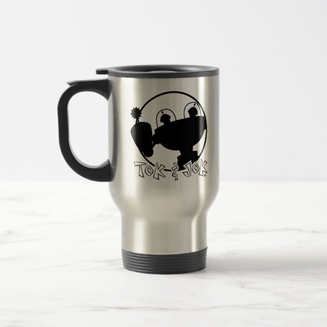 TokBOT & JokBOT Travel Mug (Left)
