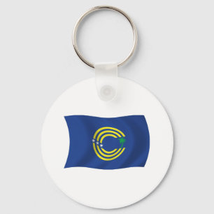 Tokelau Flag Keychain