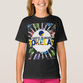 Tokelau Tokelauan Kids Toddlers Babies Shirt