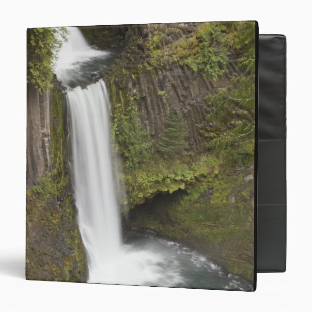 Toketee Falls in Douglas county, Oregon Binder (Front/Inside)