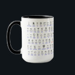 toki pona mug<br><div class="desc">Entire toki pona vocabulary on a single mug.

toki pona is a constructed language with 120-ish words.</div>