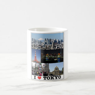 Tokio - I Love - Japan - Coffee Mug