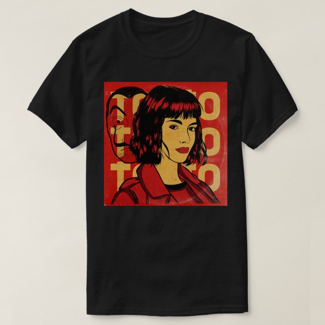 Tokio La Casa de Papel T-Shirt (Design Front)
