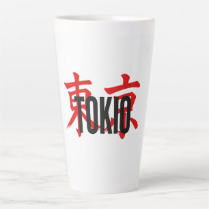 Tokio samurai latte mug