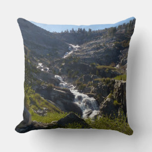 Tokopah Falls I at Sequoia National Park Throw Pillow