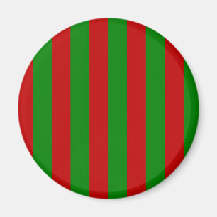 Toksie Turbie Red and Green Wallpaper Magnet