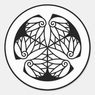 Tokugawa Aoi (13 Zui) Edo Classic Round Sticker