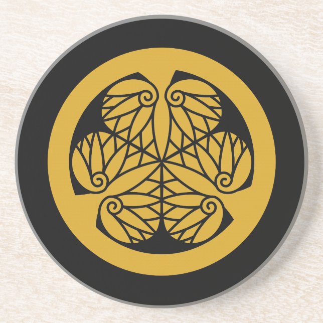 Tokugawa hollyhock(13)EDO Coaster (Front)