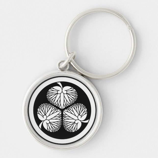 Tokugawa hollyhock 2(first,2nd,3rd)33 keychain (Front)