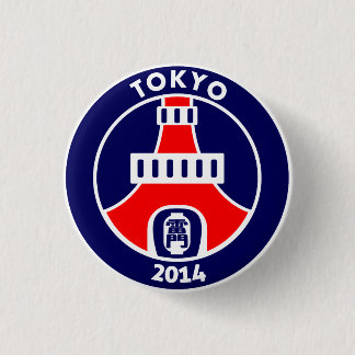 TOKYO2014 1 INCH ROUND BUTTON