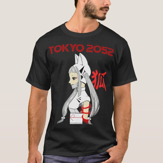 Tokyo 2052 2 Kitsune Shinobi 2 Premium T-Shirt (Front)
