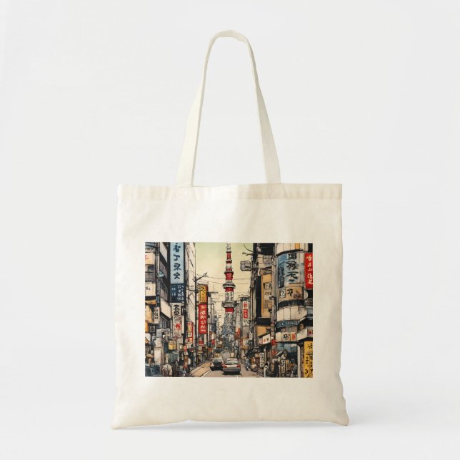 Tokyo (2) tote bag (Front)