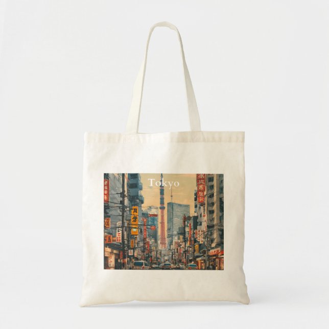 Tokyo (4) tote bag (Front)