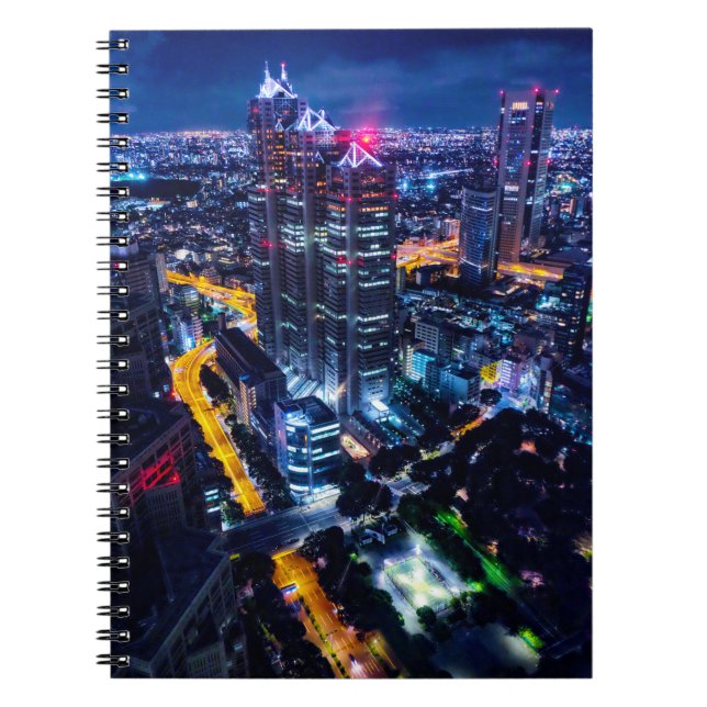 Tokyo at night notebook (Front)