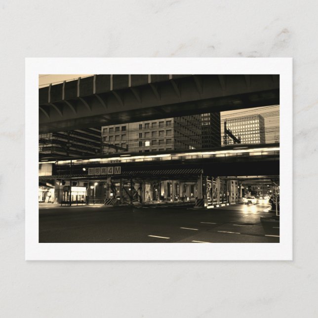 Tokyo at Night Postcard (Front)